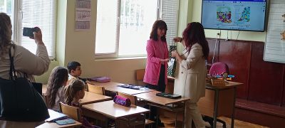 Посещение на група "Пчеличка" от ДГ "Звънче" в СУ "Христо Ясенов"- гр. Етрополе 11