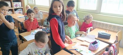 Посещение на група "Пчеличка" от ДГ "Звънче" в СУ "Христо Ясенов"- гр. Етрополе 19